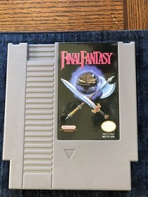 Final Fantasy (NES) Cartridge, Manual, Map & Sleeve