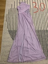 David Bridal Bride Maid Dress Size 0 Lilac Color