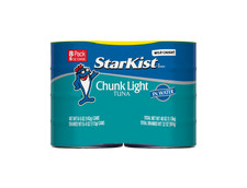 StarKist chunk light tuna in water, 5 oz, 8 Cans FREE SHIPPING.