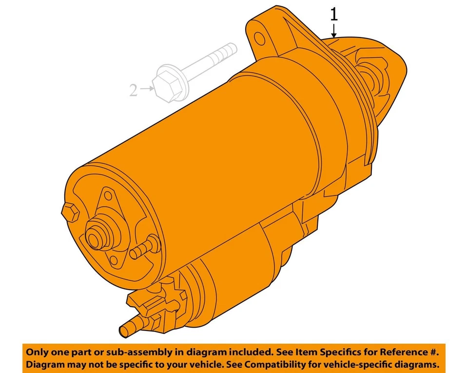 BMW 550i GT 2010 motor de arranque OEM 132 k millas - LKQ355220860 Foto 4 de 4