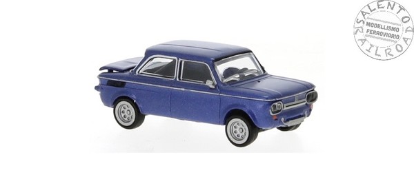 Brekina 28253 Automobil Nsu Tts Farbe Blau Metallic Jahr 1966 MaßStab 1:87-image