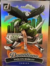 Saquon Barkley Downtown Chase Pack!! 3 Cards ...