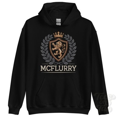 MCFLURRY FANTASY WAPPEN HOODIE Neuheit Parodie Familienname Wappen