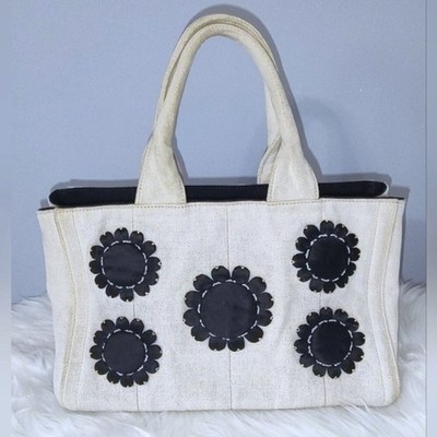 Prada Canapa sunburst large EUC COA