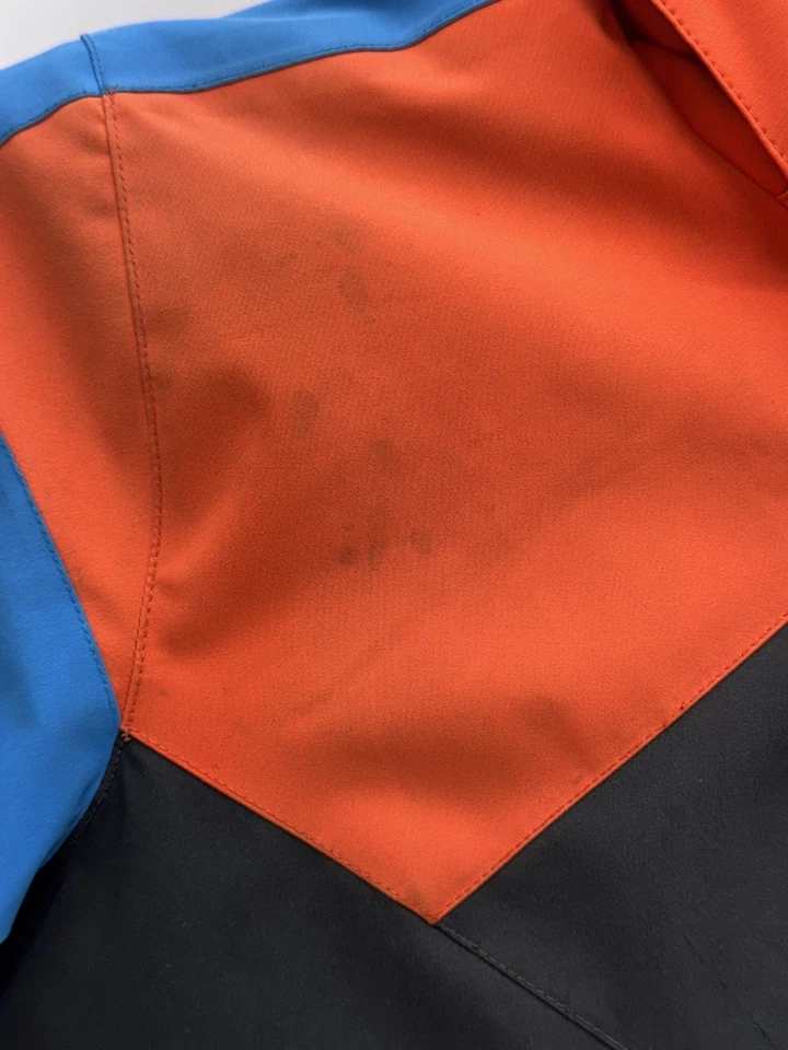 Spyder Color Block Hooded Ski Jacket Size Boys Size 14 Flawed - Image 3 of 4