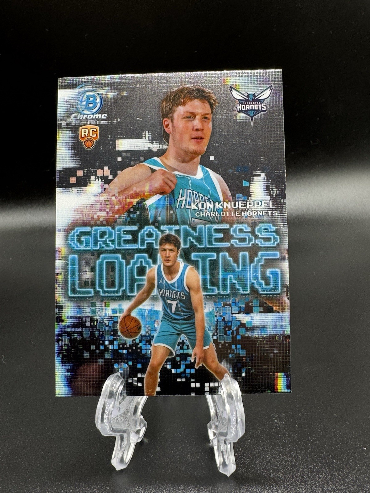 2025-26 Bowman - Chrome Greatness Loading Kon Knueppel #GL-4 (RC)
