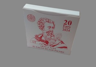 20 Euro Gedenkmünze Vatikan 2024 San Pietro PP