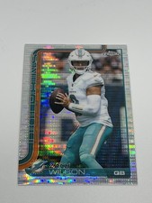 2025 TOPPS CHROME PULSAR REFRACTOR #189 ZACH WILSON DOLHINS