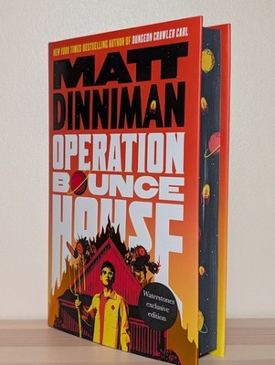 Operation Bounce House Matt Dinniman 1st Edition Sprayed Edge HC New Collectible