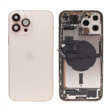iPhone 13 Pro Max Housing Back Replacement Gold With Small Parts OEM Grade AB