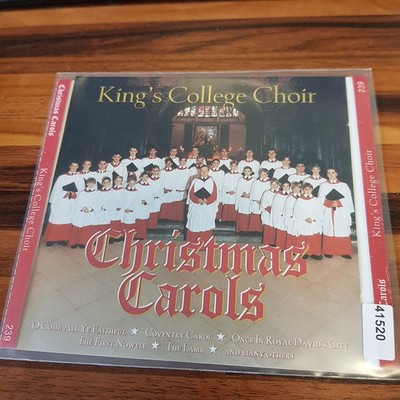 KING'S COLLEGE CHOIR christmas carols VG+/EX (CD Album, Weihnacht, Master Tone)