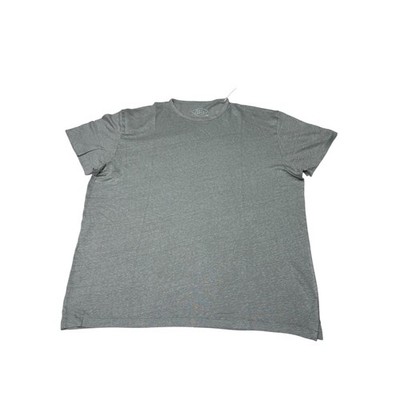 NWT Alex Crane Mens Sun Tee Grey 100% European Linen Short Sleeve T-Shirt  XXL