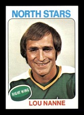 1975 Topps #143 Lou Nanne   NM/NM+ X3614772