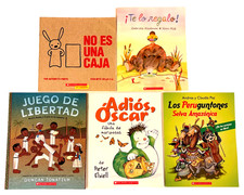5 Lot Children's Picture Books in Spanish Language - Paperbacks NEW GIFT
