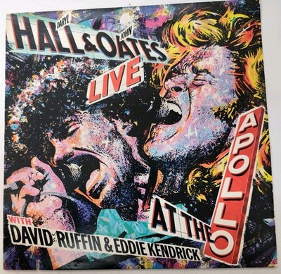 Daryl Hall & John Oates Live At The Apollo RCA Vinyl LP