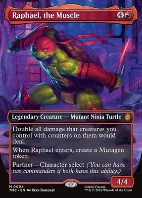 MTG Teenage Mutant Ninja Turtles Commander - Einzelkarten - Near Mint