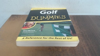 			Golf For Dummies , McCord, Gary, John Wiley and Sons, 1999, Paper		
