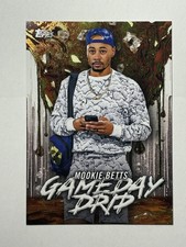 2026 Topps Mookie Betts #GD-16 Gameday Drip Los Angeles Dodgers Celebration