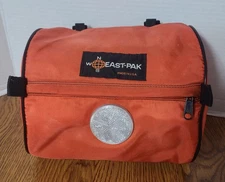 Vintage East-Pak Easy Rider Handlebar Pak Bag w/reflector Waterproof 9" Orange