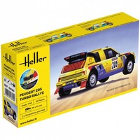 Heller - Starter KIT Peugeot 205 Turbo Rallye - 1:43 - 29 Teile