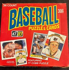 1983 Donruss Baseball Wax Box 36 Unopened Packs Sandberg Boggs Gwynn Rookies