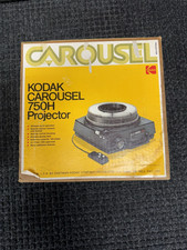 Kodak 750H Carousel Slide Projector w/box-carousel-remote