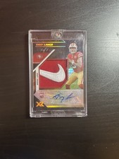 TREY LANCE 2021 PANINI XR Nike Swoosh AUTO TRUE RC #1/1 49ERS #TLA ROOKIE SSP