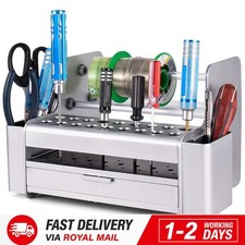 Screwdriver Rack, Small Tool Storage Holder for Desk Top, Work Bench Organizer