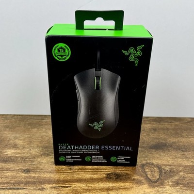Razer DeathAdder Essential Gaming Mouse 6400 DPI Optical Sensor Wired - Black