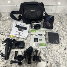 Vivitar Waterproof Camera ACTION CAM DVR-781HD All Accessories  Bag . NEW