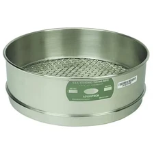 Advantech 18Ss12f Sieve, No 18, S/S, 12 In, Full Ht