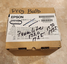 NEW GENUINE ORIGINAL OEM EPSON ELPLP48 LAMP FOR H270A H270B H270C H271A NMV