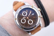 CRONOGRAFO AUTOMATICO SECTOR 850 7750 S/S&GOLD UOMO 43,5mm funzionante funziona bene