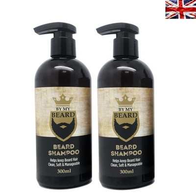 Sanfte antibakterielle Bartwäsche - von My Beard Tea Tree Formula, 600ml Gesamt