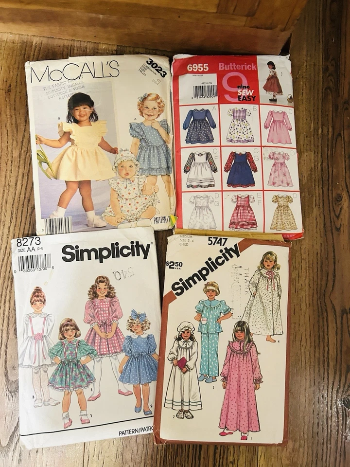 Patterns Children lot of 11 Mixed Sizes 1/2 To 4 and Mixed Brands Some New - Image 4 of 4