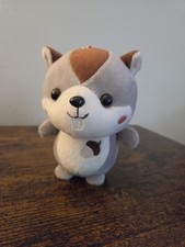 Squirrel Plush Toy Keychain Kawaii Stuffed Animal Bag Pendant 5"