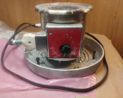 Esico Triton 71T Cast Iron Solder Pot 1000W Adjustable Thermostat - Fast Ship