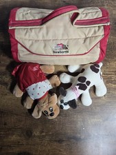 Vintage 1986 Pound Puppies Tonka Dog House Carrying Case with Puppies