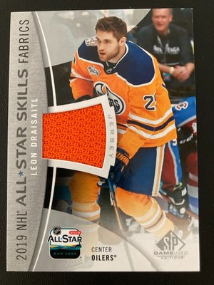 2019-20 Upper Deck SP Game Used 2019 All-Star Skills Fabrics Leon Draisaitl