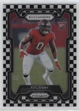 2023 Panini Prizm Rookies Black & White Checker Prizm YaYa Diaby #394 16wc