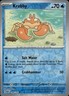 Pokémon  151 - Krabby 098/165 - Reverse Holo