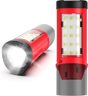 Magnetic Work Light Fit for Milwaukee 12V Battery Max 650LM 2 in 1 Flash Light f