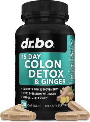 Colon Cleanser Detox for Weight Flush - 15 Day Colon Cleanse Pills with Ginge...