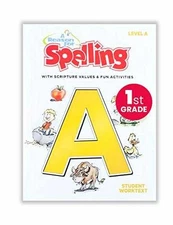 1st Grade Spelling Student Workbook Level A - Tools & Home Improvement - Good o