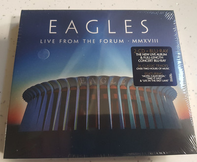 Eagles  -  Live From the Forum MMXVIII -  2 X CD / Blu Ray  - New & Sealed