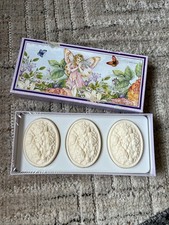 Saponificio Artigianale Fiorentino Lavender Scented Soap Sealed New 3-Bars