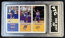 2002-03 Fleer Tradition Yao Ming Amare Stoudemire Kareem Rush RC #295 USA PTG 10