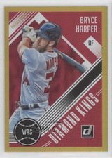 2018 Panini Donruss Diamond Kings Press Proof Gold 21/99 Bryce Harper #10 7eo
