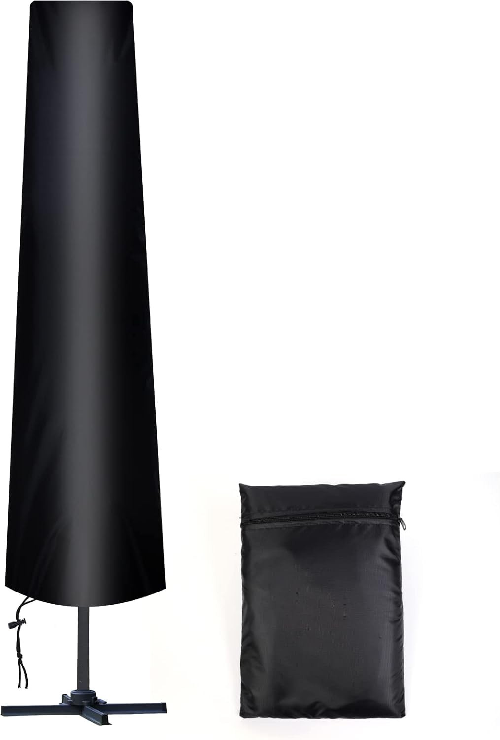 Housse parasol droit Ø 300 cm idéale pour protéger votre terrasse en hiver