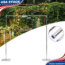 10x10ft Heavy Duty Pipe and Drape Kit Photography Backdrop Stand Telescopic Pipe